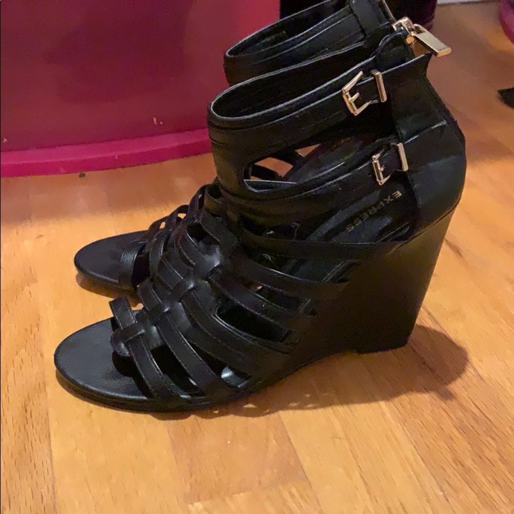 Black heels